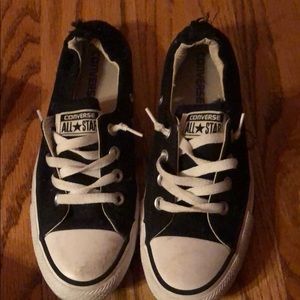 Black and White Converse